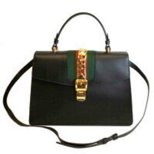 GUCCI Sylvie Leather Handbag